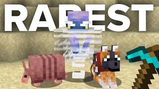 I Captured EVERY Rare Mob in 121 Minecraft [upl. by Aneeras256]