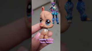 Dj Bop Fortnite Custom 🦙💜🎧 lpscustom fortnite djbop fortniteskin littlestpetshop diy [upl. by Mirna]