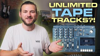 Unlimited TAPE Tracks  DAW Integration for Modern Workflows  Tascam 414 mk2 [upl. by Bamby]