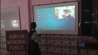 Ameer memorial senior secondary school Presentation on Veer gatha [upl. by Auqeenahs203]