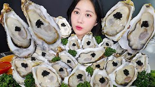 ☃️겨울의 시작은 석화와 함께🤍석화 먹방🤍 생굴 먹방 Raw Oyster 生牡蠣  eating show  mukbang asmr [upl. by Lagiba]