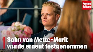 Sohn von MetteMarit wurde erneut festgenommen  kronetv NEWS [upl. by Goren491]