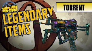 BORDERLANDS the PreSequel  Torrent Legendary Item Guide [upl. by Nevear]