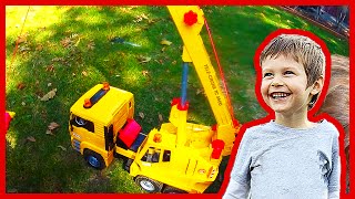 Fixing Toy Crane Truck [upl. by Eneryc]