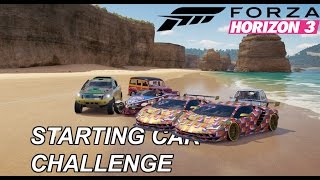 Starting Car Challenge  Forza Horizon 3 [upl. by Tidwell]