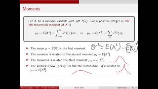 Introduction to the Method of Moments Estimator [upl. by Mochun]