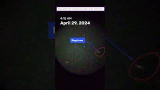 Mars amp Neptune conjunction April 28 trending science astronomy earth [upl. by Erdna124]