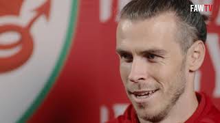 Gareth Bale reflects on 100th Cap for Cymru [upl. by Areivax]