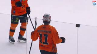 Renārs Krastenbergs 2 Goals vs Steinbach Black Wings Linz 14012024  ICE Hockey League [upl. by Goodhen]