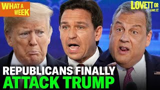 Trump Criticized For Ducking GOP Debate By Ron DeSantis amp Chris Christie [upl. by Brainard]