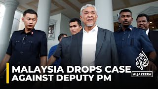 Malaysia drops corruption case against deputy prime minister [upl. by Fihsak]