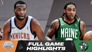 Westchester Knicks vs Maine Celtics  Game Highlights [upl. by Yttocs]