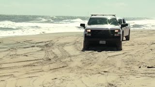 NC RODANTHE HOUSE COLLAPSES INTO OCEAN [upl. by Naitsabas132]