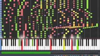 Orchestral Death Waltz  Synthesia WITH MIDI LINK [upl. by Vasya]