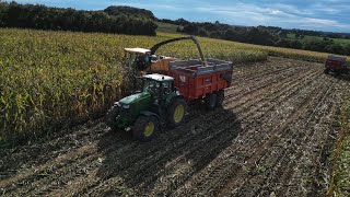 Les premiers ensilages avant la pluie [upl. by Virgilio]