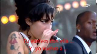 Amy Winehouse Back To Black sub español Live at isle of wight 2007 [upl. by Reiser]