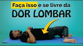 EXERCÍCIOS PARA DOR na COLUNA LOMBAR LOMBALGIA  Clínica de Fisioterapia Dr Robson Sitta [upl. by Justinn]