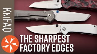 KnifeCenter FAQ 134 Who Makes the Sharpest Knife [upl. by Isidore]