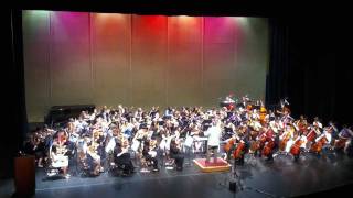 UTA Summer Strings  Bacchanale by SaintSaens arr Porter [upl. by Sandry]