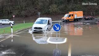 Moselaner bereiten sich aufs Hochwasser vor So ist die Lage rund um Cochem [upl. by Gasperoni472]