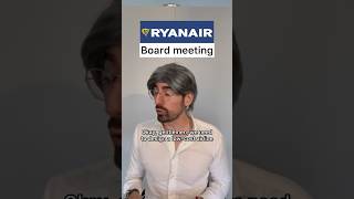 Ryanair board meeting 📅 ✈️ comedy switzterland mikecasacomedy [upl. by Sender]