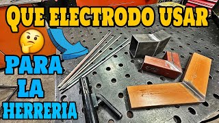 🤔 Que ELECTRODO usar para INICIAR en la HERRERÍA y QUE AMPERAJE USAR 🔥 [upl. by Ikiv478]