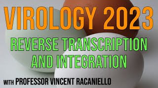 Virology Lectures 2023 9 Reverse transcription and integration [upl. by Shuman]