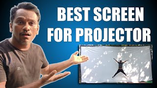 Best Projector Screen For Your Home Theater [upl. by Eilrahc796]