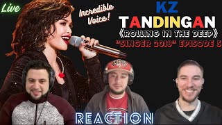 KZ Tandingan  REACTION 《Rolling in the Deep》 quotSinger 2018quot Episode 5 [upl. by Cirilla300]