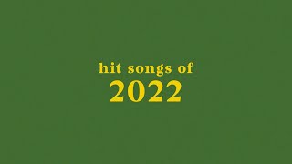 hit songs of 2022  spotify playlist [upl. by Ivana]