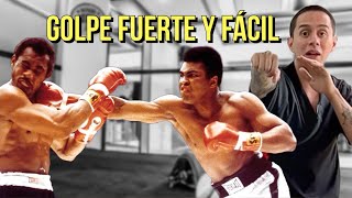 Aprende el Golpe Más FUERTE y FÁCIL de lanzar en Boxeo Paso a Paso [upl. by Ekenna945]