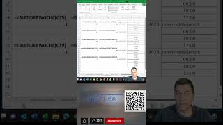 Excel Datum und Uhrzeit KALENDERWOCHE vs ISOKALENDERWOCHE [upl. by Lael]