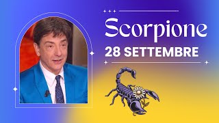 Scorpione ♏️ Loroscopo di Paolo Fox  28 Settembre 2024  Amore e carriera fanno a pugni [upl. by Fogarty917]