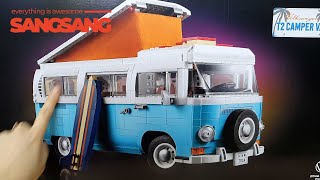 레고 캠퍼밴 T2 10279 언박싱 리뷰  LEGO T2 CAMPER VAN 10279 Unboxing Review [upl. by Ko]