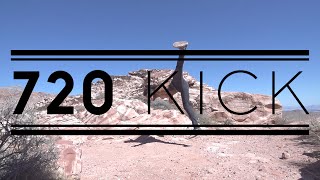 How to 720 Kick Tricking Tutorial  Slow Motion [upl. by Edmead]