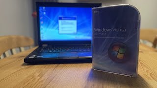 Installing Windows Vienna from a Physical Copy [upl. by Matrona24]