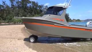 Honda Marine BF250 on Amphibious Stryda Boat [upl. by Akoek]