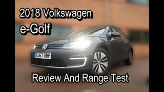 Volkswagen E Golf Review And Range Test [upl. by Domeniga]