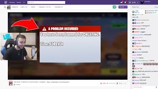 This Twitch Streamer got BANNED for Hacking on Fortnite while streaming [upl. by Nosimaj]