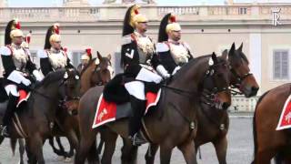 Festa del Tricolore  Cambio della Guardia Solenne al Quirinale [upl. by Narah]