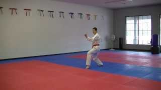 Tang Soo Do  Basic form 3 [upl. by Irahcaz]