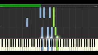 Gymnopedie 3  Erik Satie Piano Tutorial Synthesia [upl. by Atkinson]