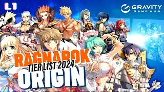 My Class Tier list for Ragnarok Origin [upl. by Crissy]