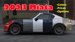 Miata News  February 2023 Model Year 2023 Miata Specs [upl. by Schuyler]