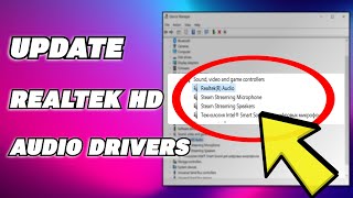 🔄 How to Update Realtek HD Audio Driver on Windows 10 [upl. by Gnouv469]