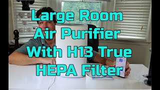 Nice Features On This Large Room Air Purifier By Priestley [upl. by Ynavoeg945]