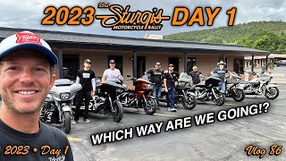 2023 Sturgis Day 1  Which way are we going VLOG 86 [upl. by Elleimac275]