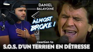 Daniel Balavoine Reaction SOS dun terrien en détresse STARMANIA  Dereck Reacts [upl. by Onifled365]