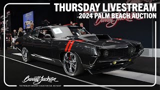 2024 Palm Beach Auction Livestream  Thursday April 18  BARRETTJACKSON 2024 PALM BEACH AUCTION [upl. by Dorren]