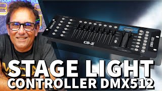 How to program DMX controller 512 for beginners [upl. by Verger]